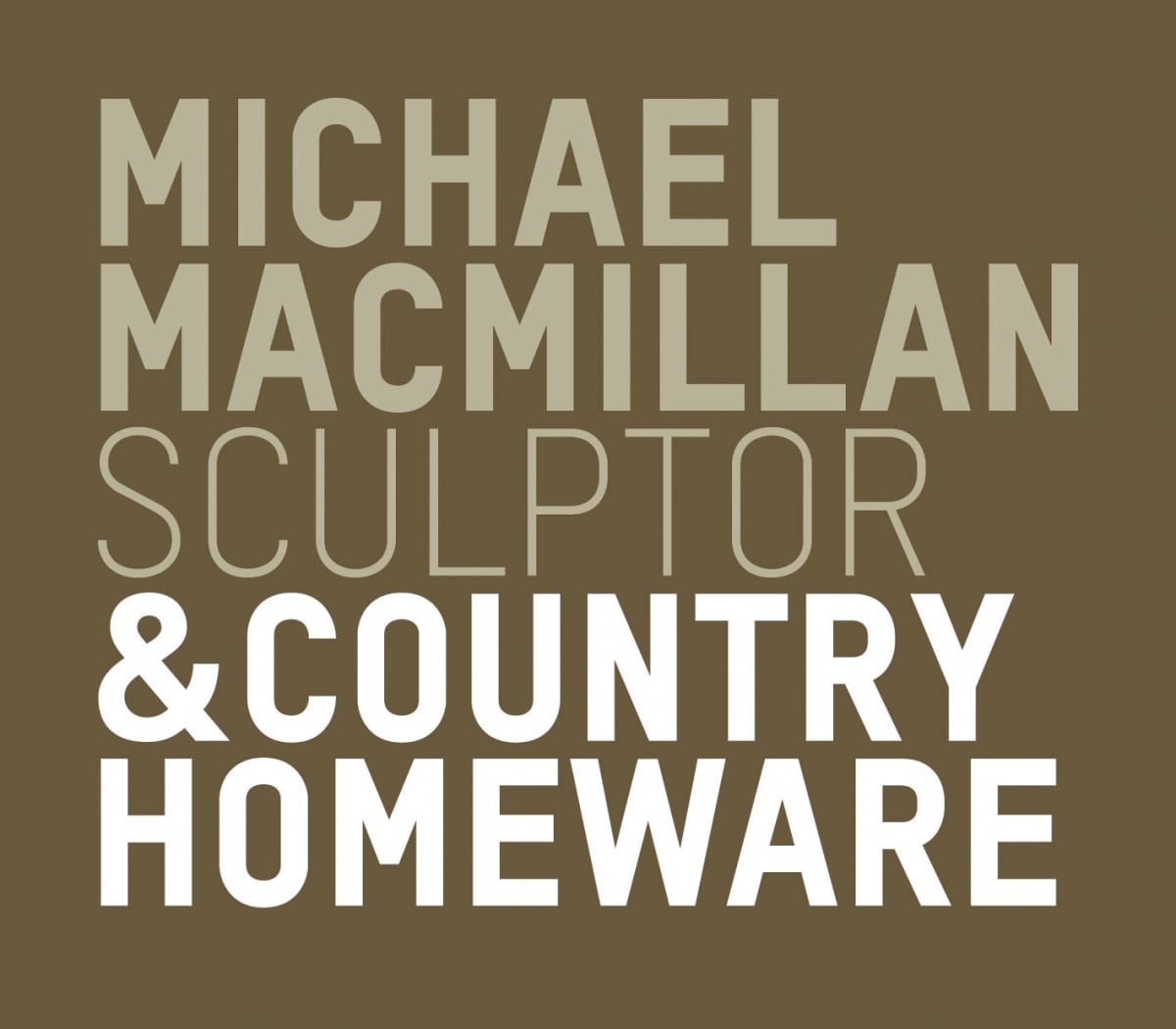 Michael MacMillan Sculptor & Country Homeware