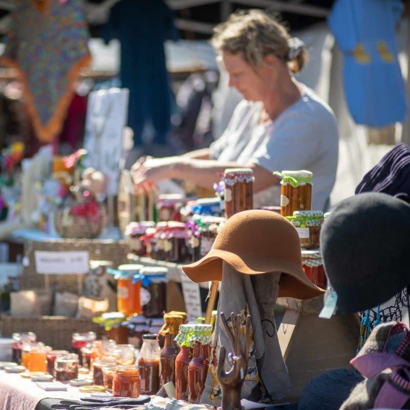 The Motueka Sunday Market is a must-visit for a relaxed morning filled with local charm.