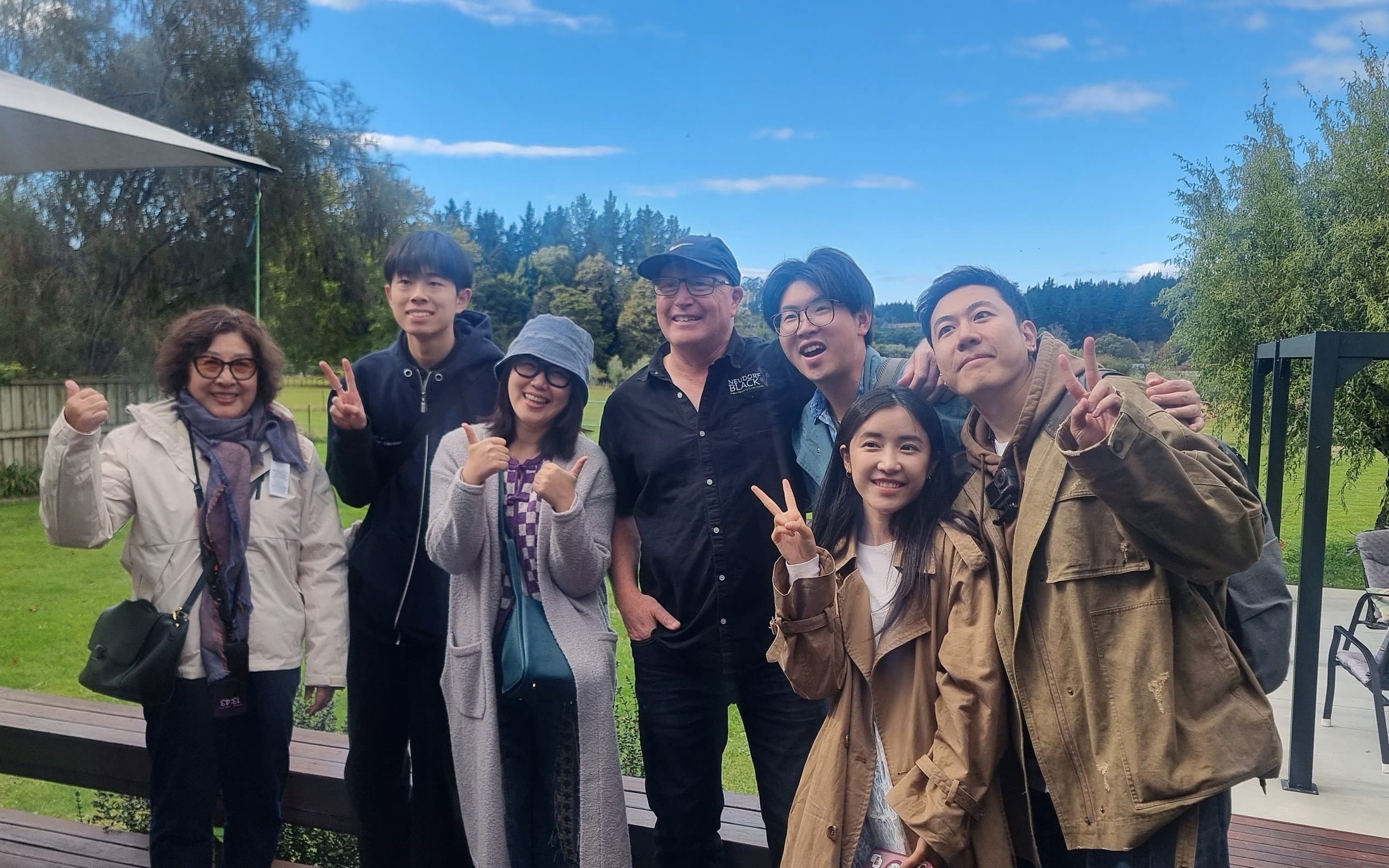 Neudorf Black Moutere Artisans group visit