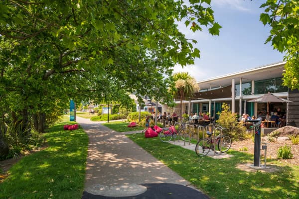 River Kitchen is a laid-back eatery in Nelson that dishes up delicious local flavours right by the riverfront.