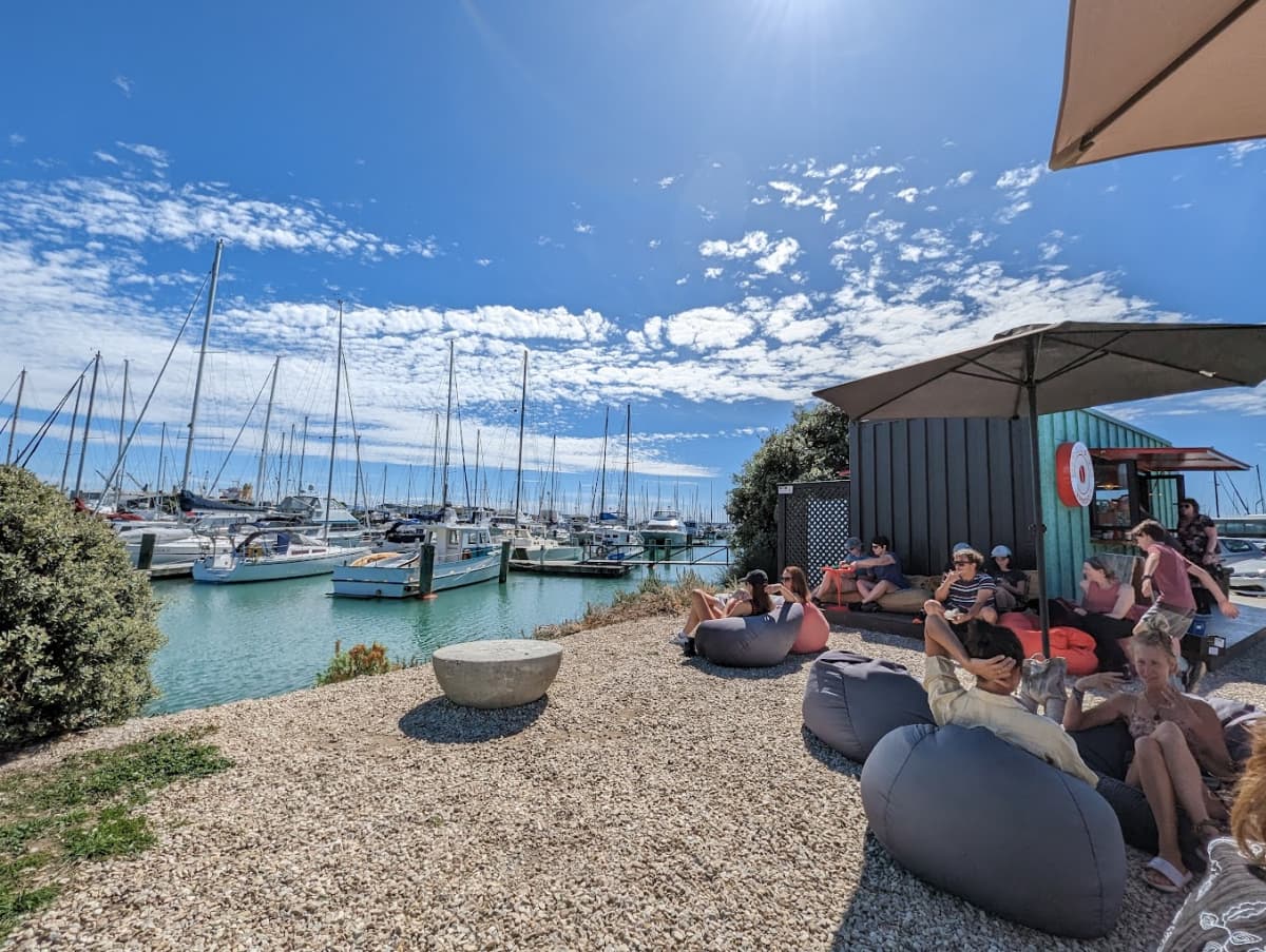 Ruby’s pours some of the finest local brews, served with a side of stunning views of the Nelson marina.
