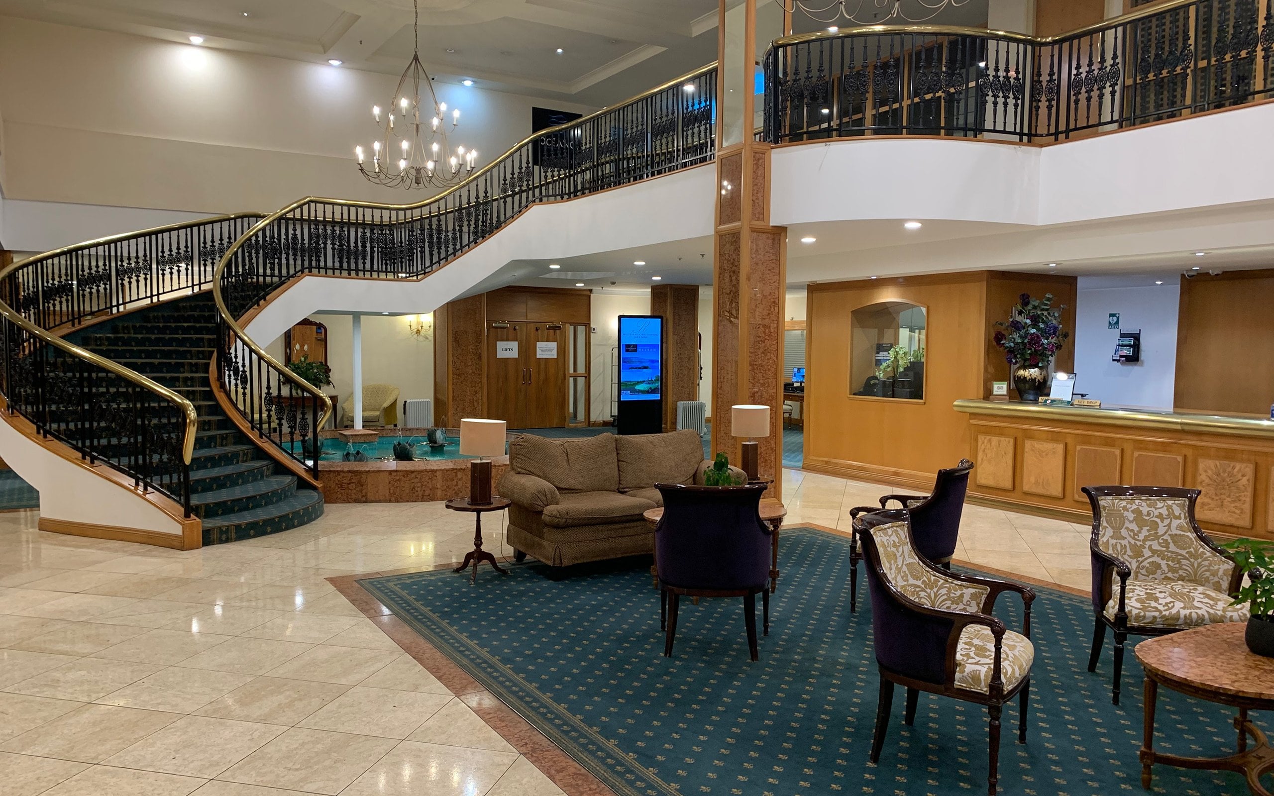 Rutherford Hotel Foyer