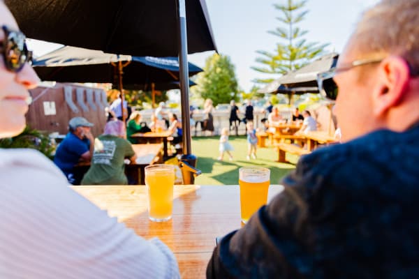 Sprig & Fern Tāhuna boasts a dog-friendly bier garden, perfect for sunny sips with your pup.