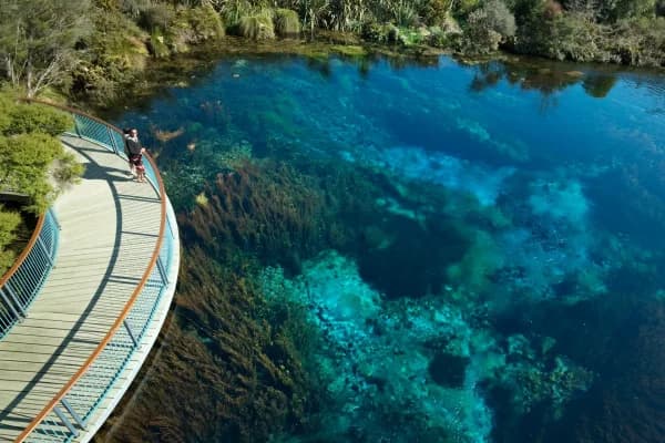 Sacred and stunning, Te Waikoropupū Springs is a place to pause and reflect.