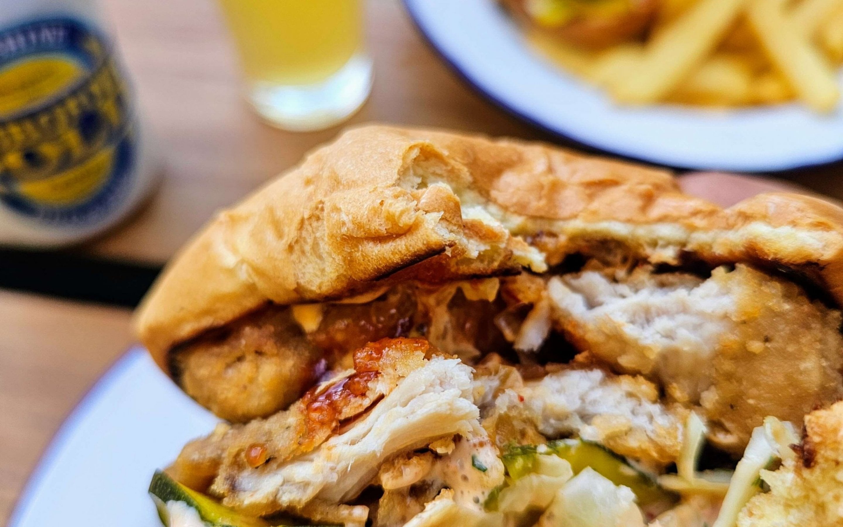 The Dogs Bone chicken burger