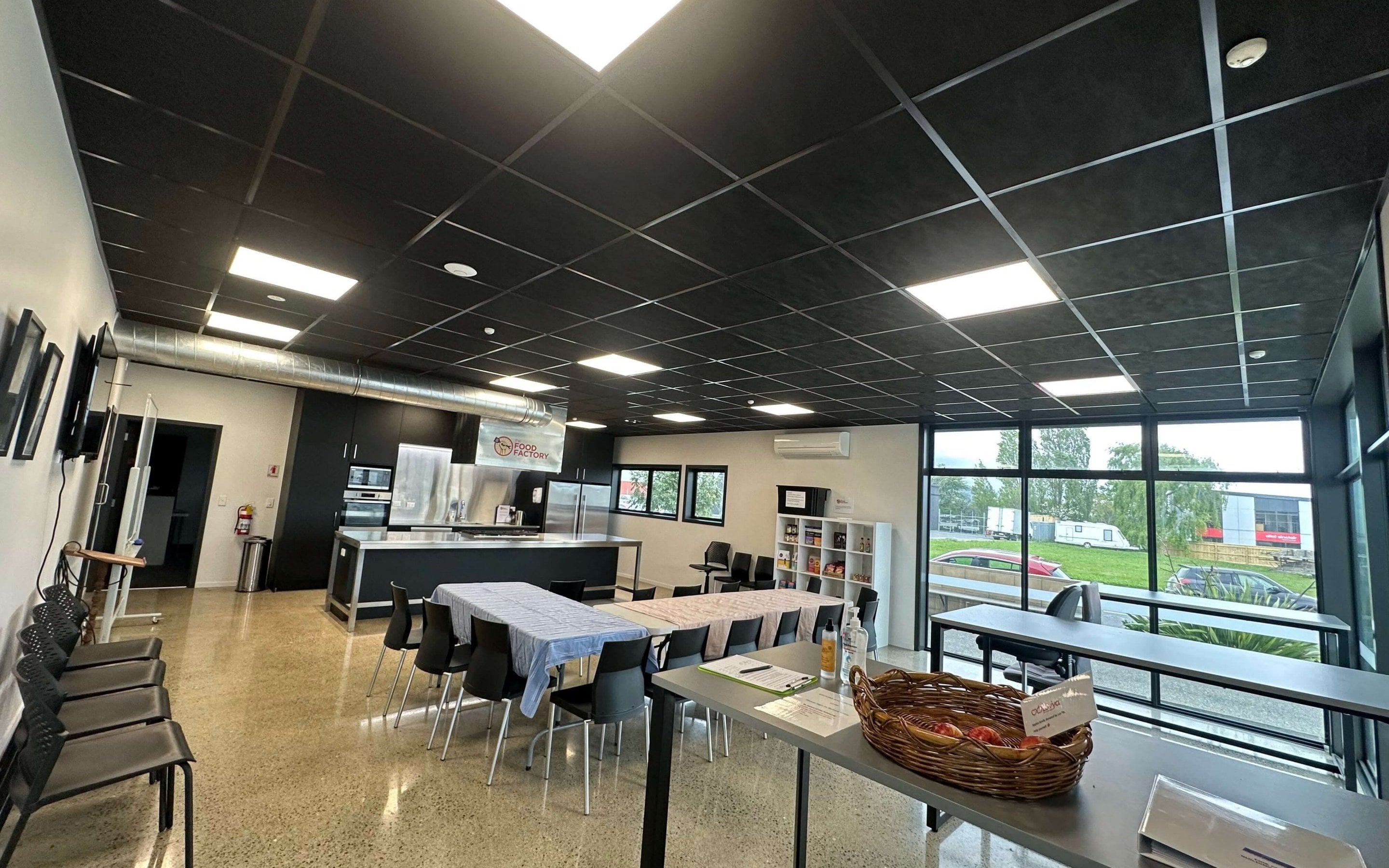 The Food Factory kitchen