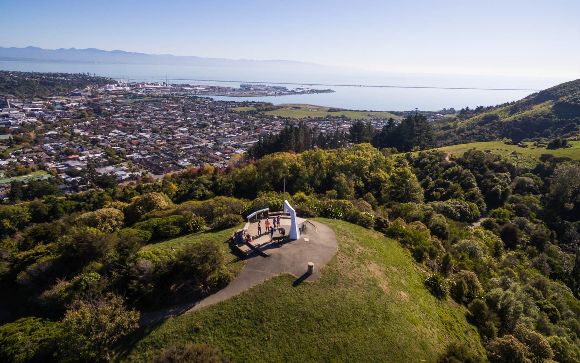 The Centre of New Zealand offers breathtaking views and is a must-visit spot in Nelson.