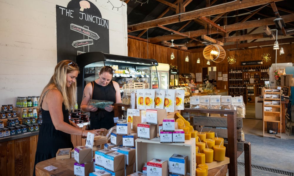 The Junction serves artisan cheese and gourmet goodness. It was crowned GOLD for Top NZ Cheese Store 2024.