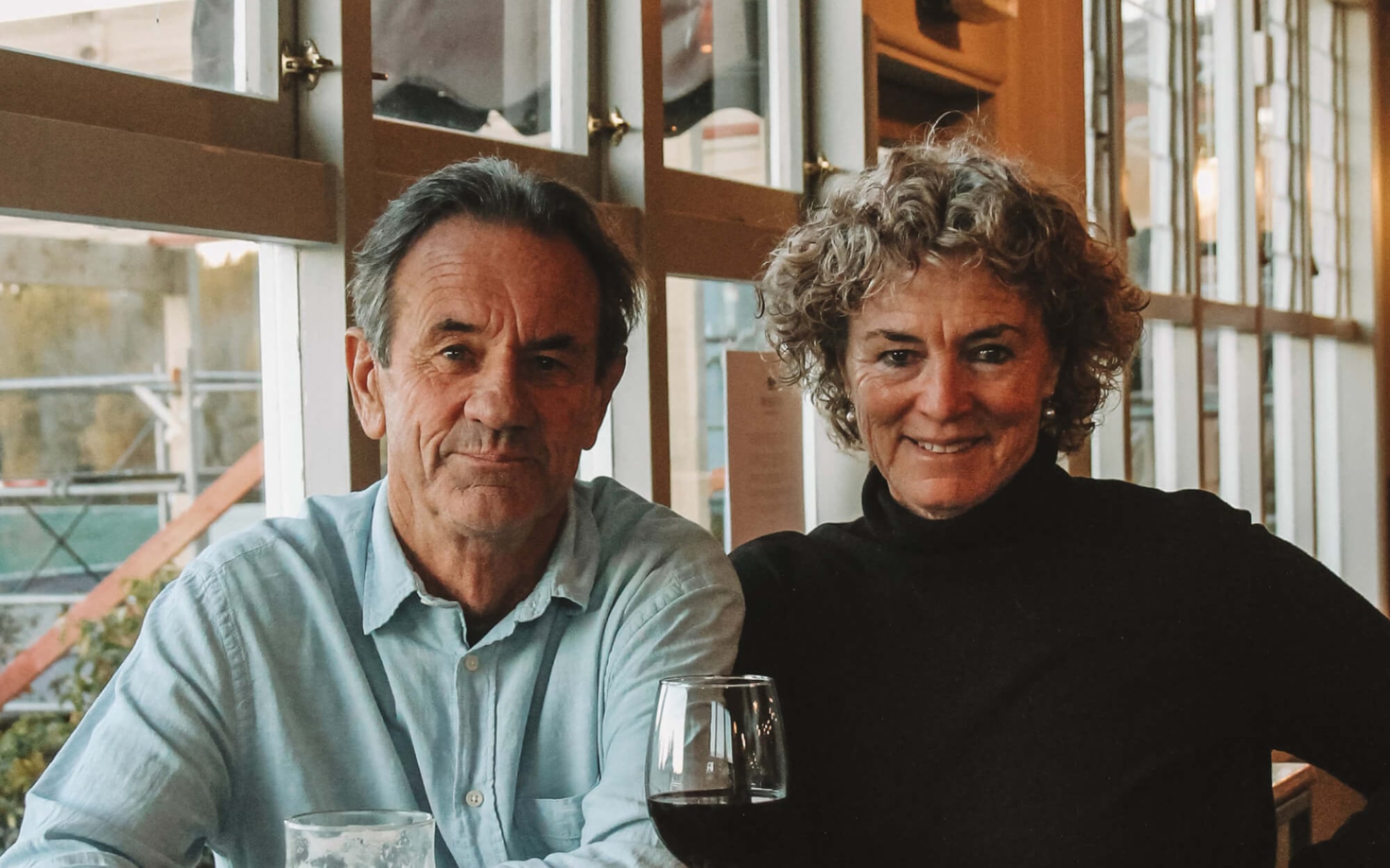 The Moutere Inn's new owners, John and Jane.