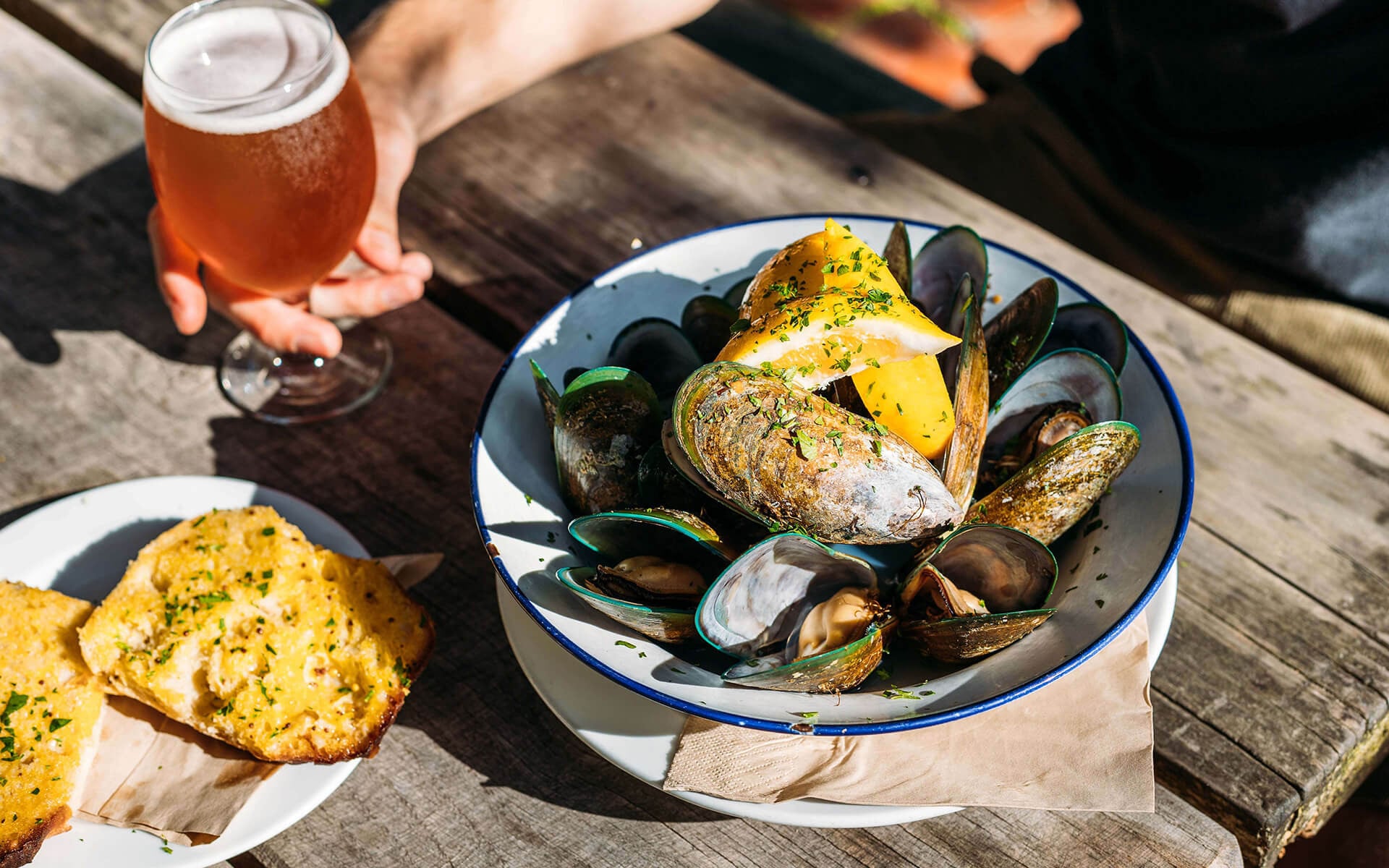 The Mussel Inn is where good brews, live tunes, and local vibes come together.