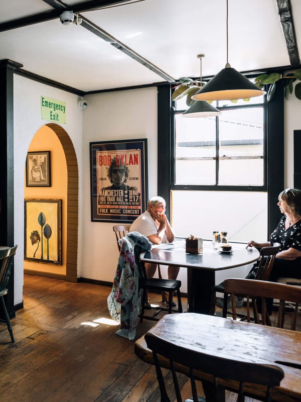 The Wholemeal Café is a beloved local gem known for its warm, welcoming vibe and wholesome, homemade dishes.