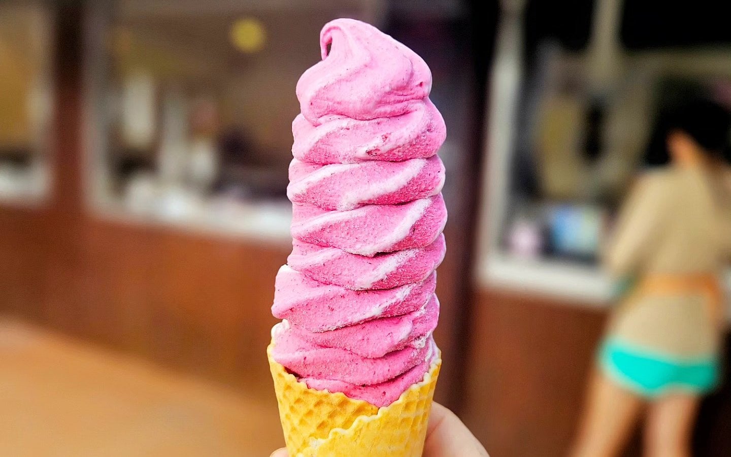 Thomas Bros Cherry & Real Fruit Ice Cream Stall