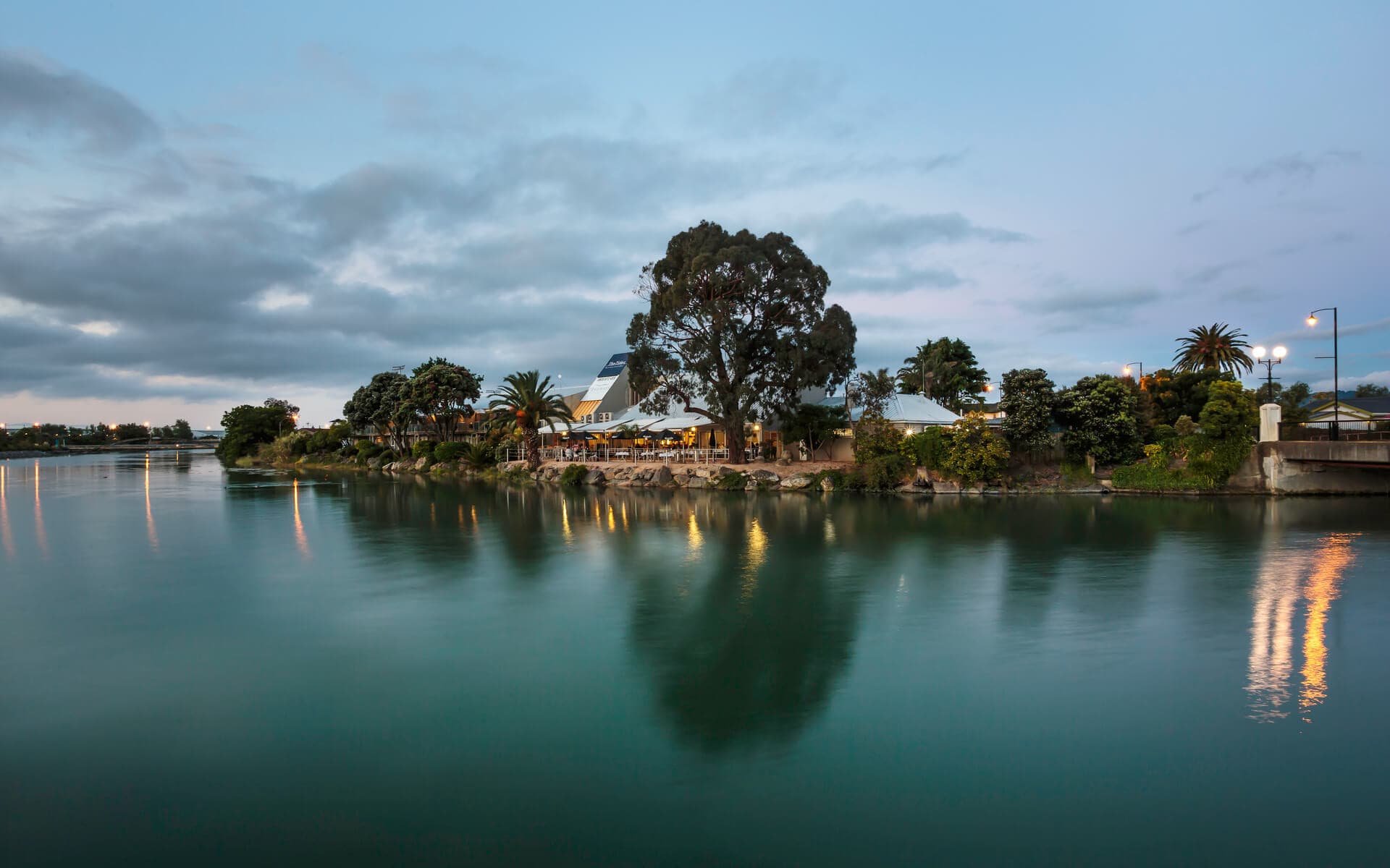 Tides Hotel by the Matai River.