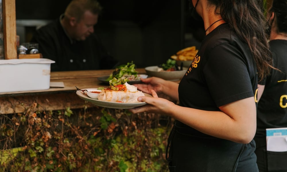 The food at TOAD Hall is all about fresh, local flavours