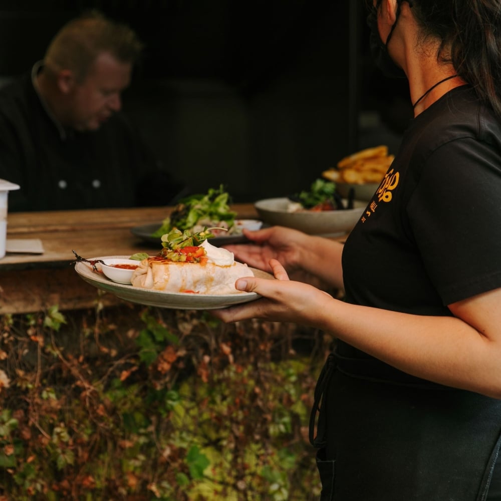 The food at TOAD Hall is all about fresh, local flavours
