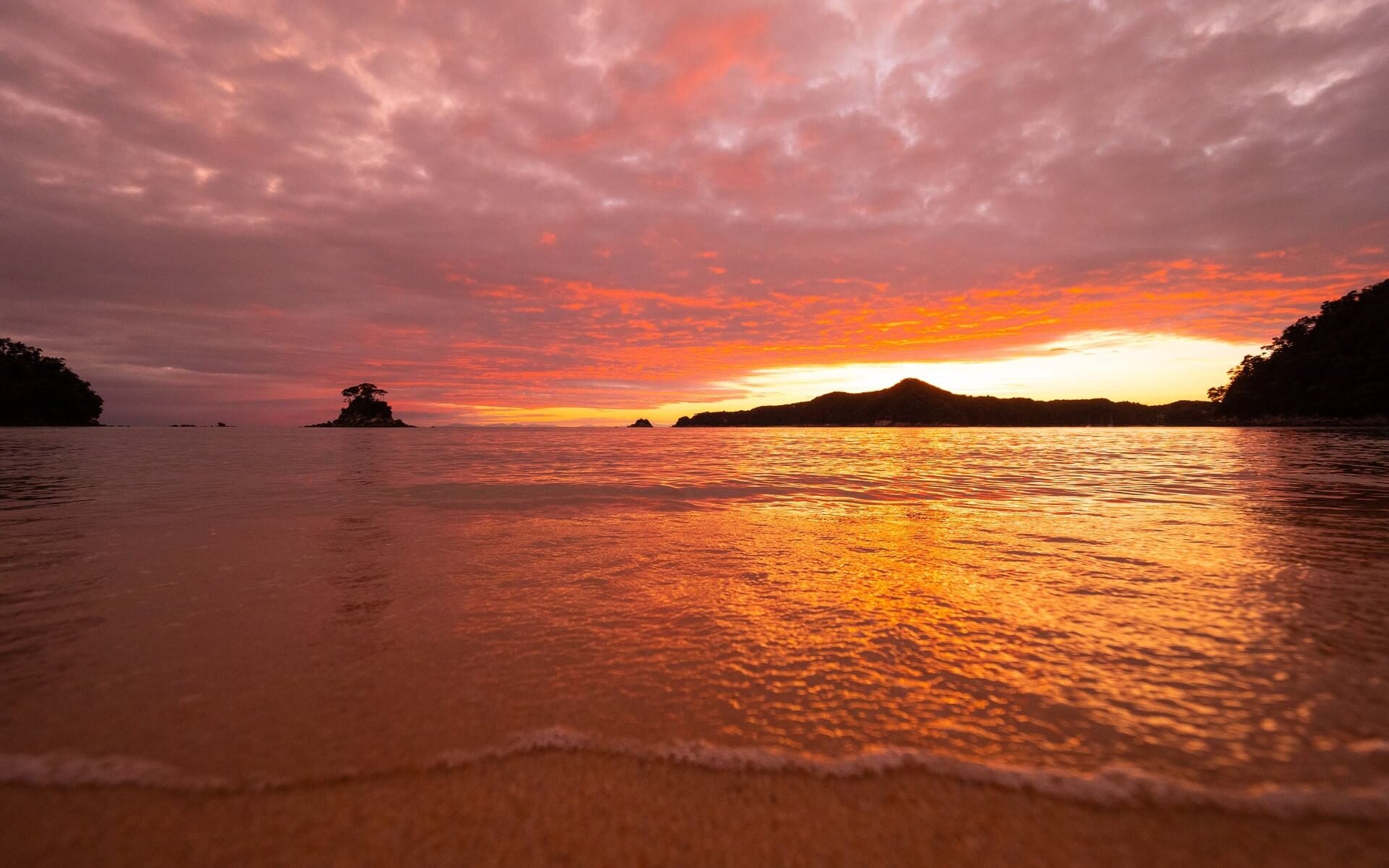 Sunrise at Torrent Bay