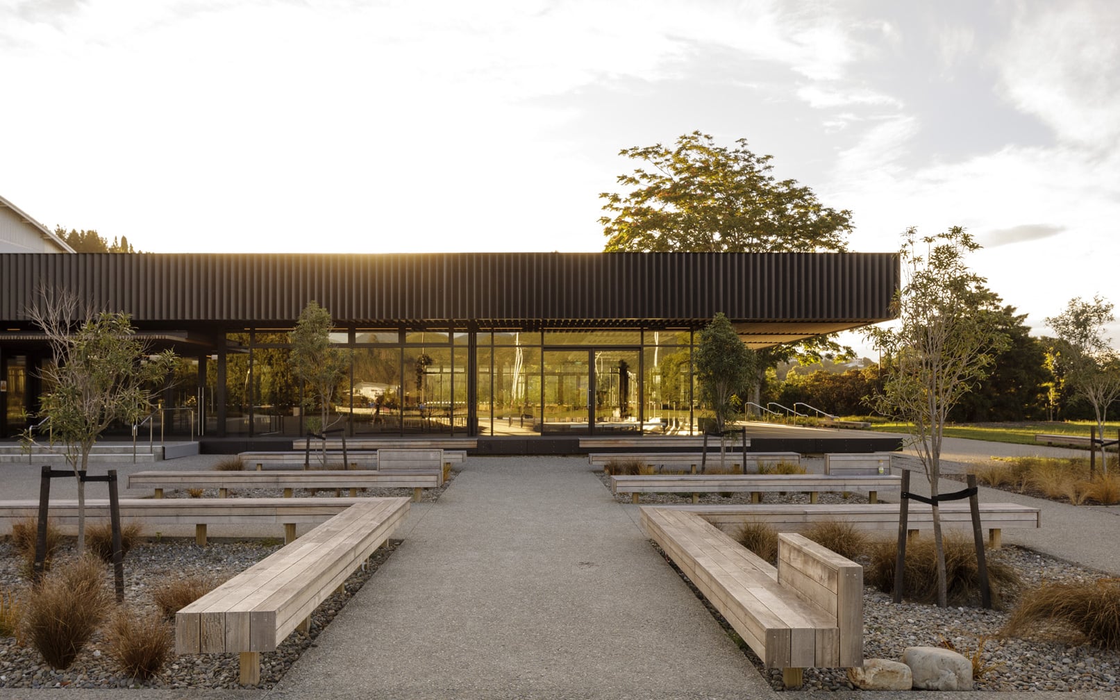 Trafalgar Centre exterior by Nelson City Council