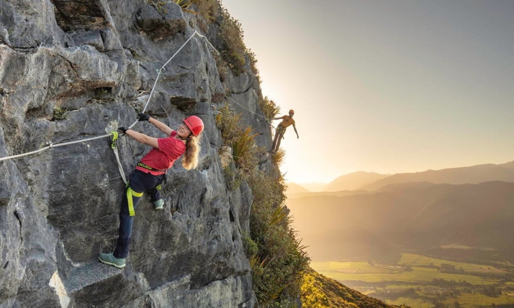 Via Ferrata climbing park is a free-to-access outdoor experience.