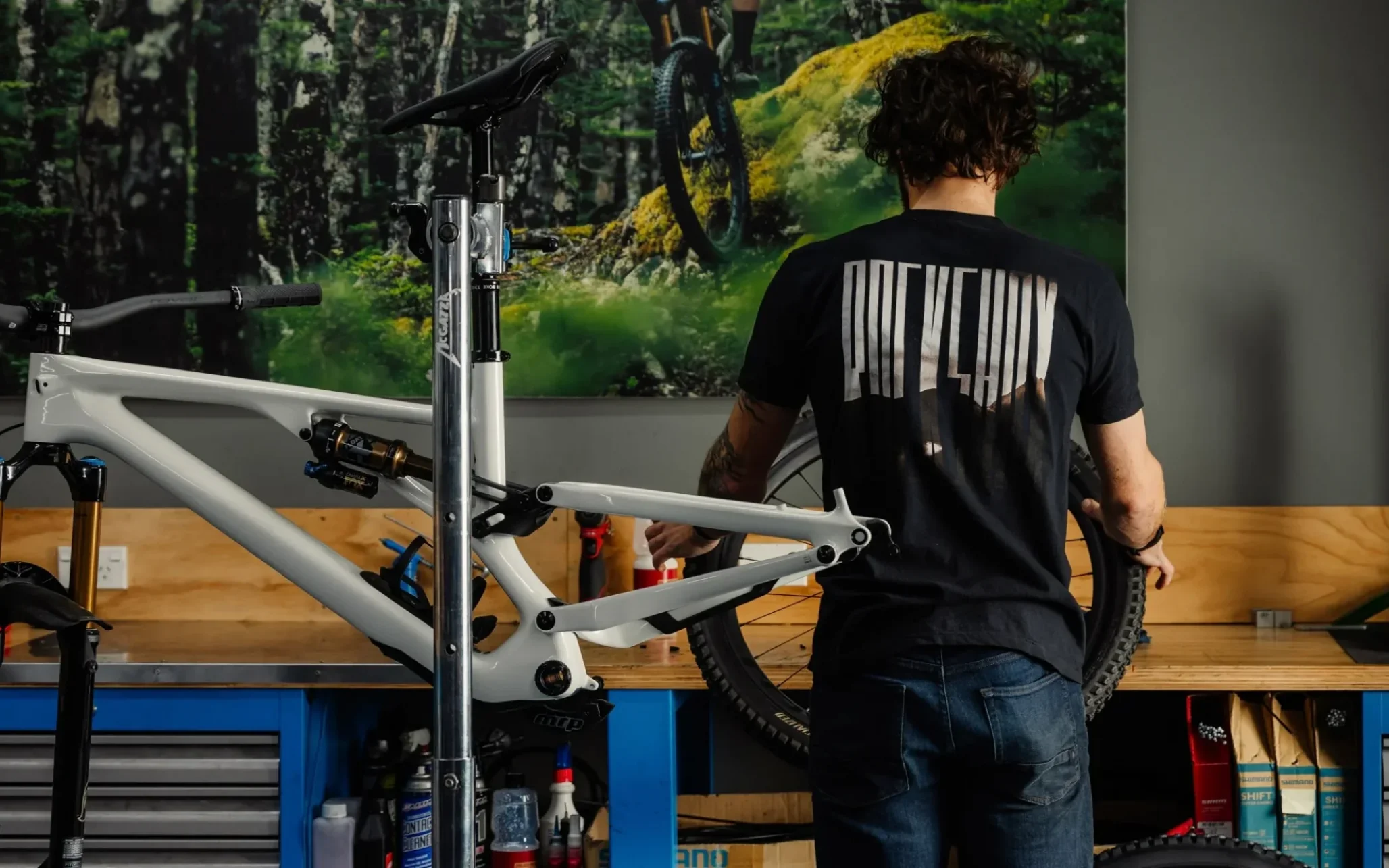 Village Cycles workshop