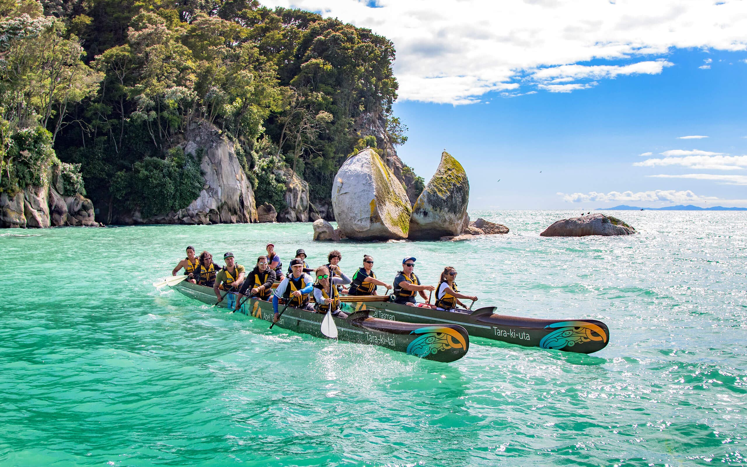 Waka Abel Tasman by Ian Trafford