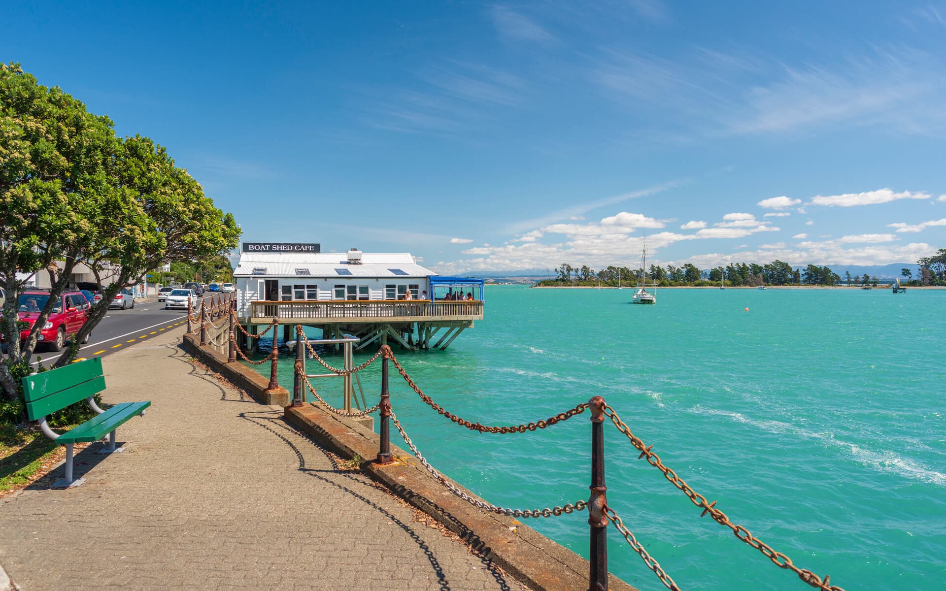 Seaside dining in Tahunanui Wakefield Quay