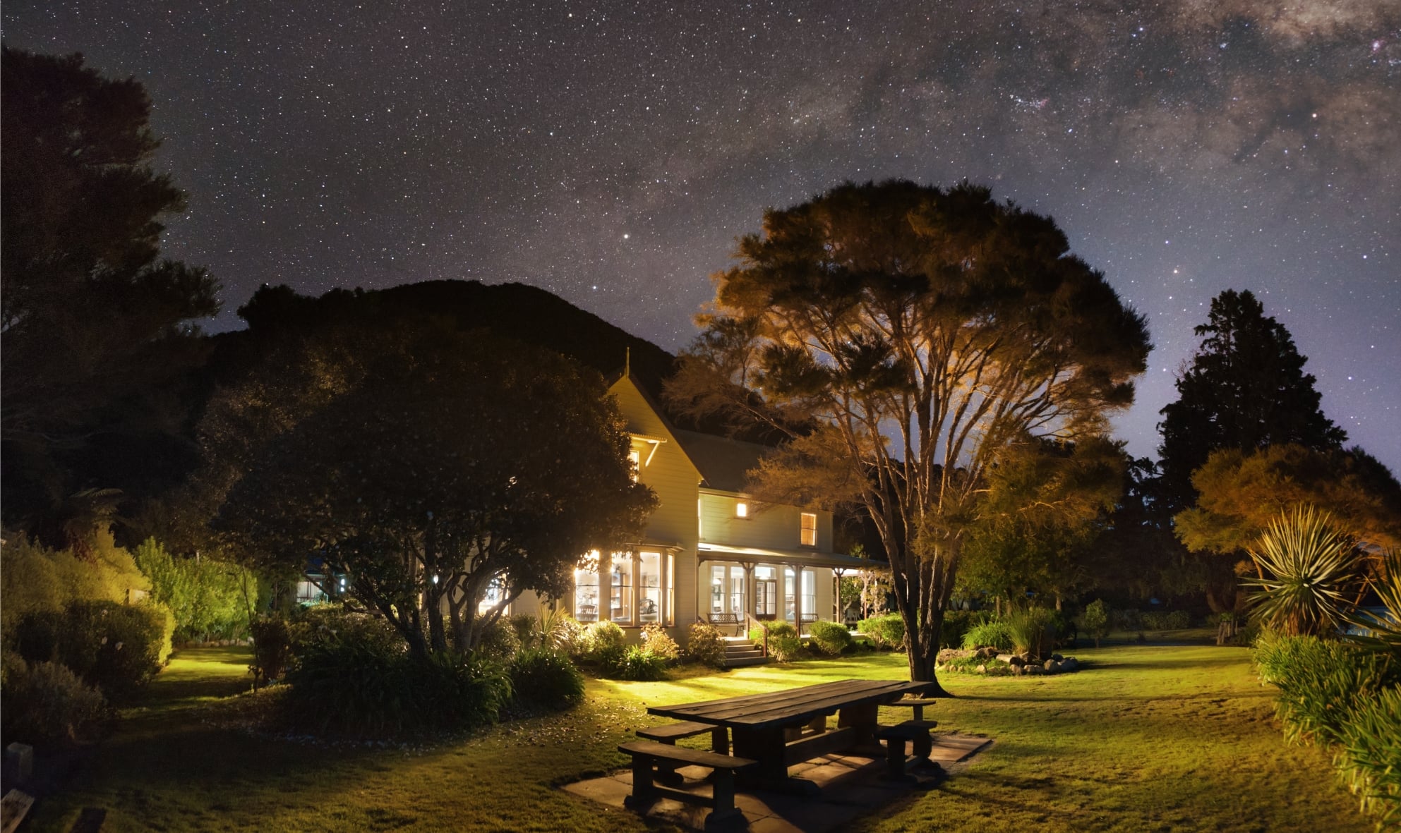 Meadowbank Homestead at Awaroa