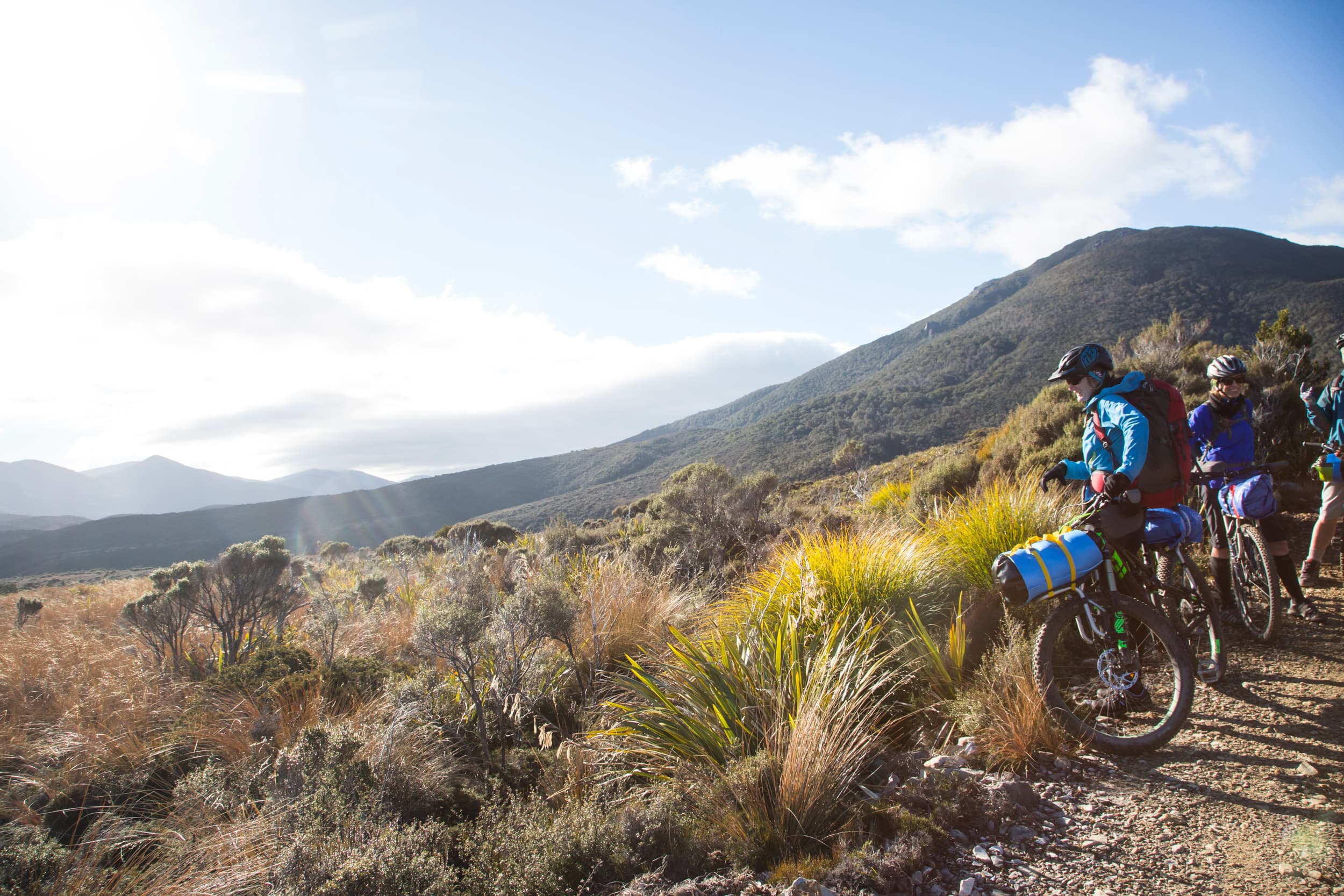 Riding the Heaphy Track