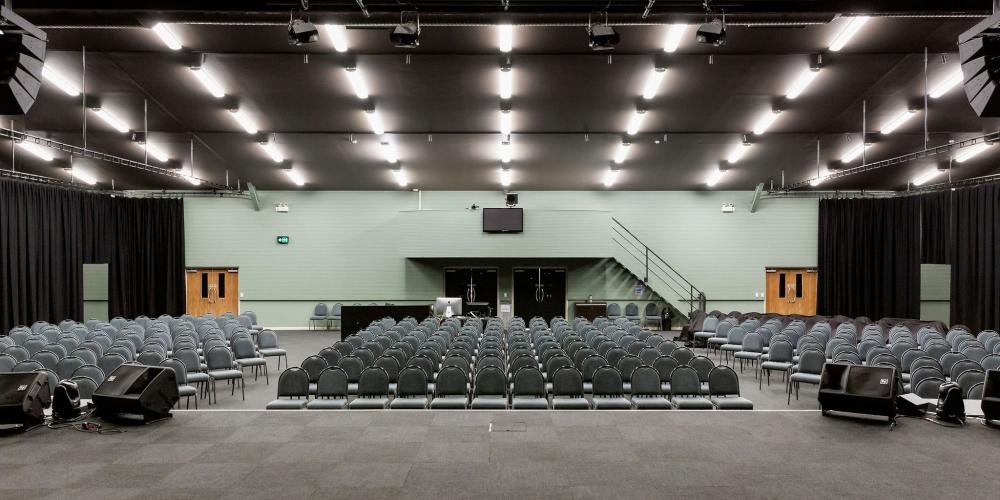 Auditorium View from stage Annesbrook Event Centre