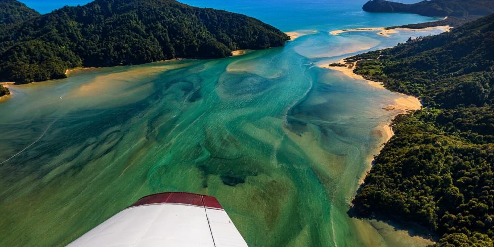 Awaroa Inlet Colours Nico Babot thekiwifrog1 Golden Bay Air - Abel Tasman Flights and Shuttles