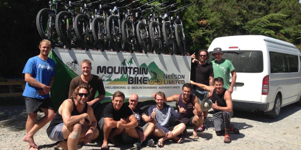Box trailer Mountain Bike Tours, Shuttles and Transfers