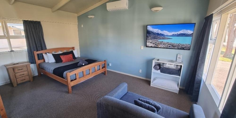 Classic Studio 85 Bedroom Tāhuna Beach Kiwi Holiday Park & Motel