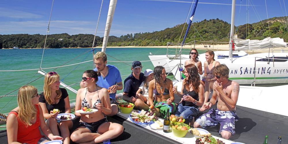 Exclusive Charters Lunchtime High Res Abel Tasman Sailing Adventures