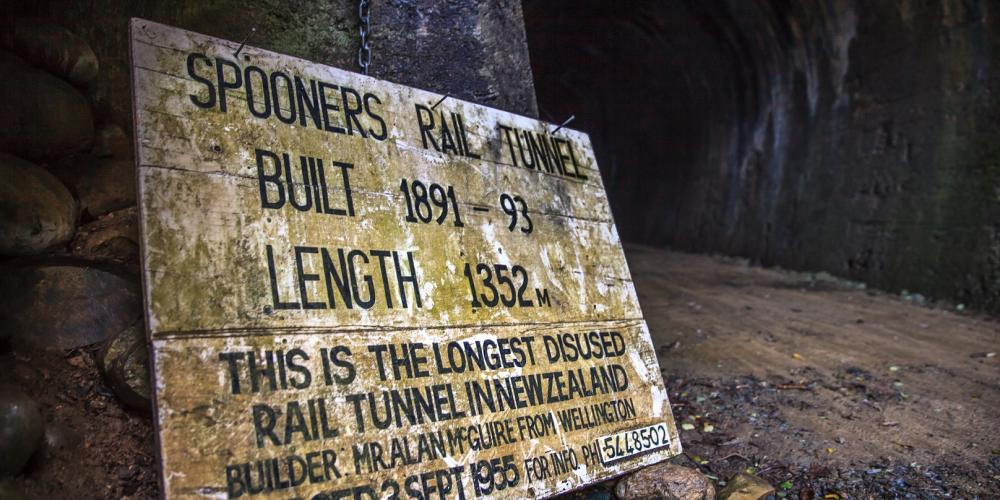Great Taste Trail Spooners Tunnel credit George Guille Media 5 Spooners Tunnel