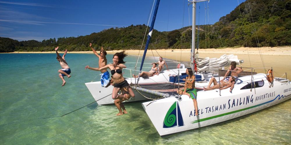 Jumping Joy IAN6389 Abel Tasman Sailing Adventures