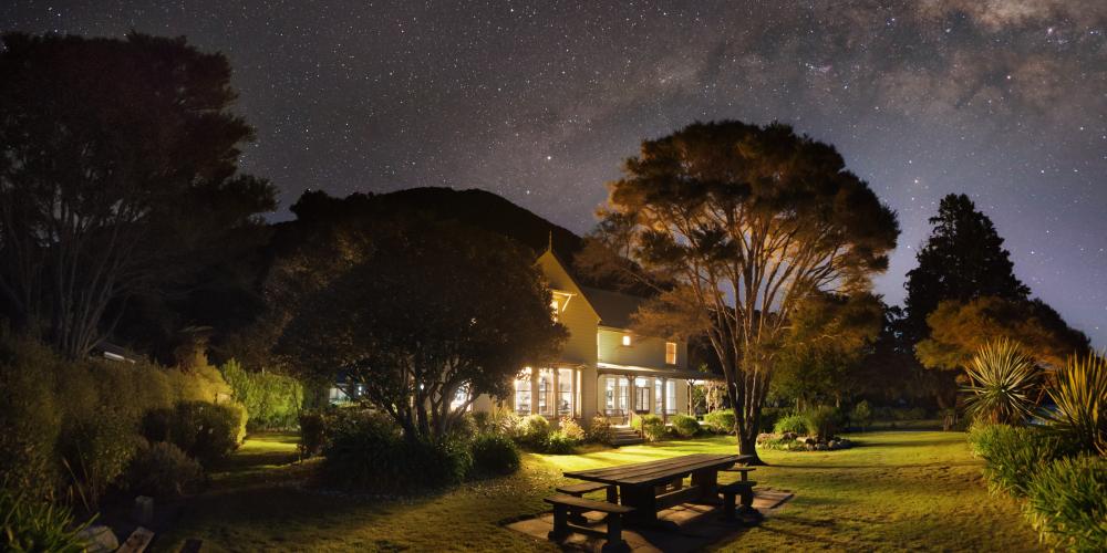 Meadowbank Homestead and Milky Way 2 Wilsons Beachfront Lodges Abel Tasman National Park