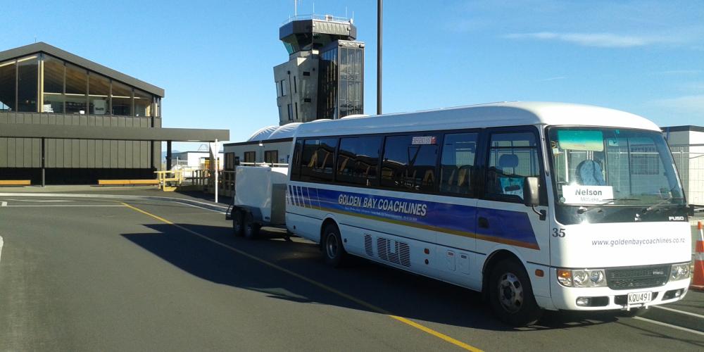 Nelson Airport Golden Bay Coachlines